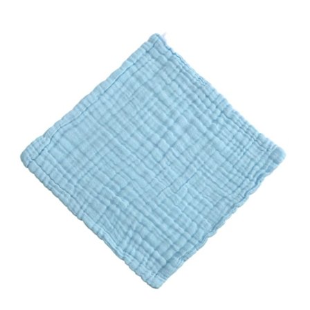 1 st Baby Muslin Spädbarn Gasväv Fyrkantig Mjuk Bad Tvätt Haklappar Gåva~ Tyg B7U0