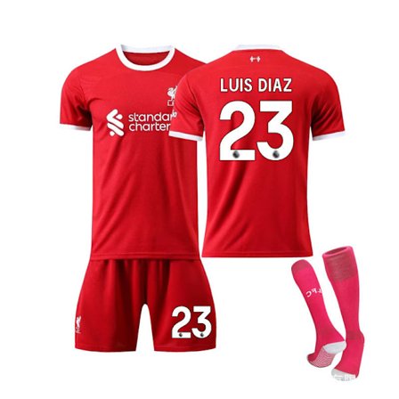 23-24 LIVERPOOL HOME #23 LUIS DIAZ TRÄNINGSKIT L
