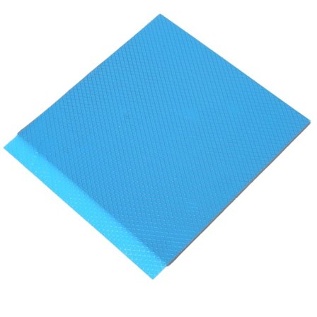 Termiske puder til bærbar computer 120x120mm Varmebestandighed 12W/mK Isolering Antistatisk silikone materiale Køleplade til GPU 120x120x1.5mm