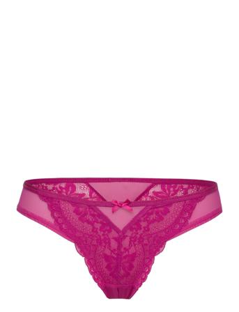 Lindsey Hl Brazilian R Lingerie Panties Brazilian Panties Rosa Hunkemöller*Betinget Tilbud