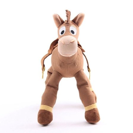 10" Bullseye Woody Jessie Horse Toy Story Plyschdocka fylld leksak Nyårspresent