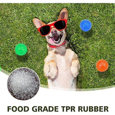 3 Pakkaus Koiran Piipahduspalloja, Koiran Purupallo, Uiva Uima-allaslelu, Pennu