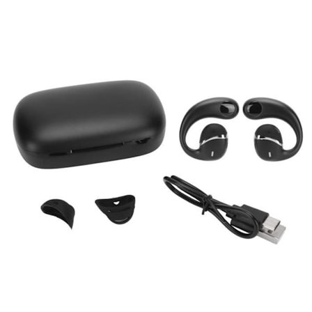 HURRISE Open Ear Sports Headphones Open Ear Headphones, Stereo Wired Bas Video Cassette Headphones