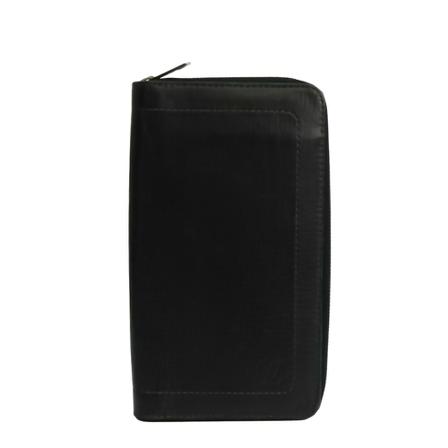 Louis Vuitton Vintage, Pre-owned Zippy organizer Zwart, unisex, Maat:ONE Size