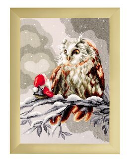 Bild Weihnachtseule - Vervaco