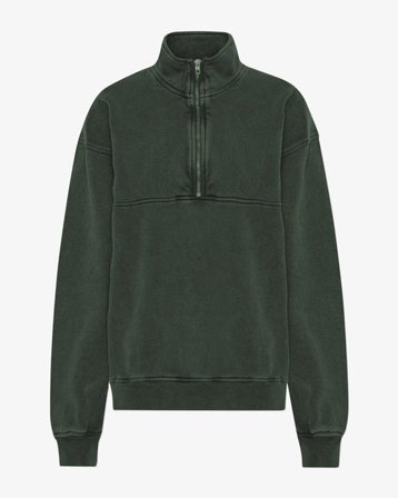 Organic Quarter Zip - Midnight Forest