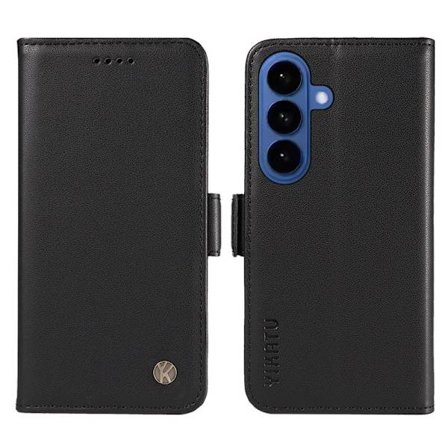 YIKATU Samsung Galaxy S26 / S26 Pro Plånboksfodral Konstläder Ställ - Svart