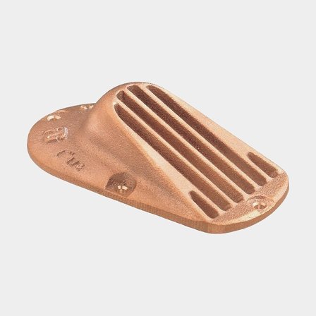 Crépine pour passe-coque Guidi, bronze, ovale, 1/2" G (BSP)