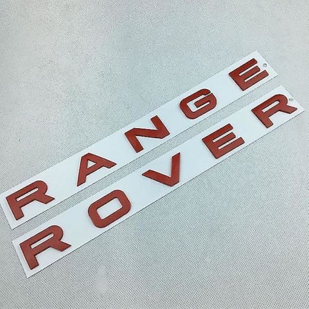 Lämplig för Land Rover-logotyp Range Rover Range Rover Evoque Hood-logotyp Land Rover engelska brevklistermärke