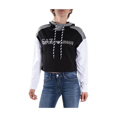 Emporio Armani EA7 Hoodies Sort, Dame