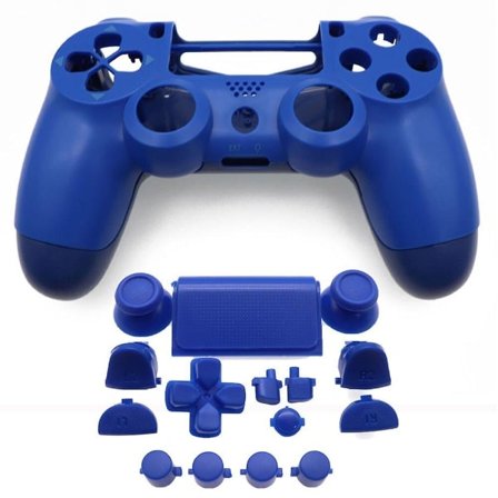 Tingdong Vaihtokuori ja Napit Mod Kit PS4 Pro Slim Jdm Jds 050 055 Ohjaimelle Kotelo CaseN3