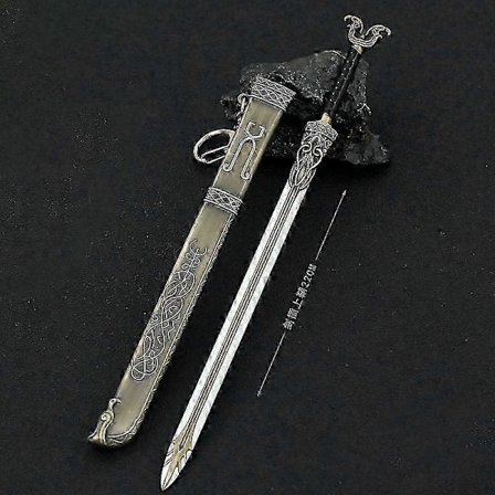 God of War Nøglering Kratos Blades of Chaos Spil Anime Sværd LEGETØJ Våben Meta Model Middelalderligt Spil Perifert Legetøj til Drenge