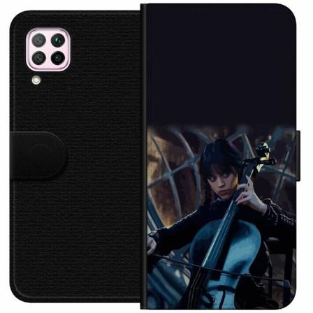 Huawei P40 Lite Plånboksfodral Wednesday Addams
