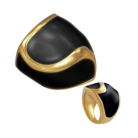 Rostfritt stål ring