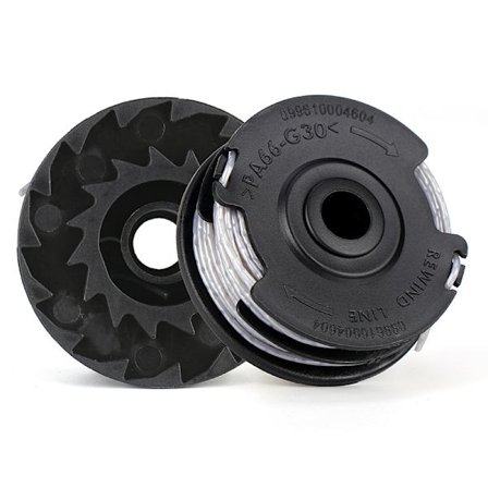 4-pack F016800569 Trådspolesats och lina för Bosch EasyGrassCut 23, 26, 18, 18-230,