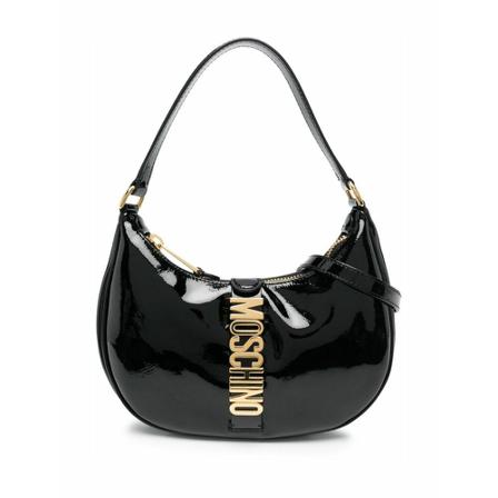 Moschino, Shoulder Bag Zwart, Dames, Maat:ONE Size
