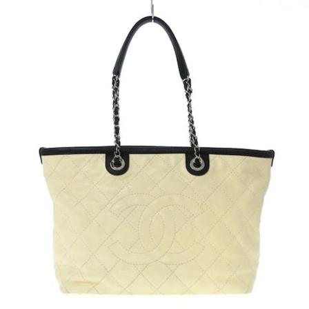 Chanel Vintage Pre-owned Leather Håndtaske Sort, Dame Vintage Tasker, Størrelse: ONE Size