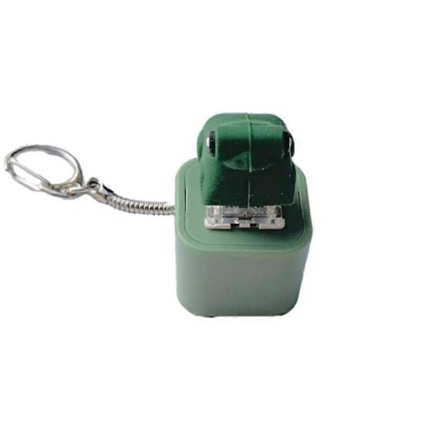 Kvackande Grodnyckelring, Uppladdningsbart Stressreducerande Klickigt Tangentbord (FMY)