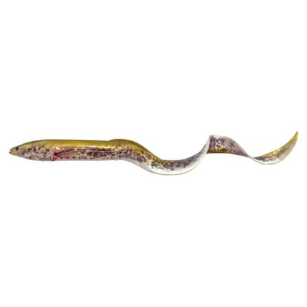 Savage Gear Real Eel 40cm, 147g - Green Lamprey