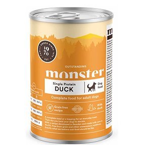 Monster Dog Adult Single Duck, 400g