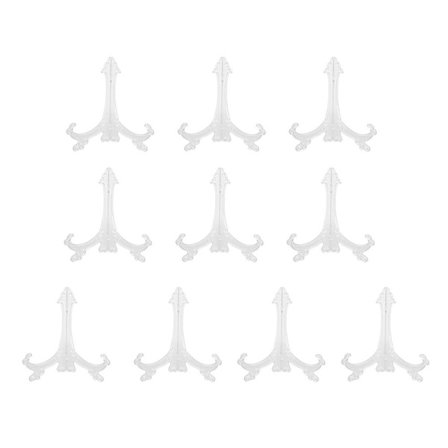 10 kpl säilytystelineitä valokuvakehys, LÄPINÄKYVÄ 6 TUUM