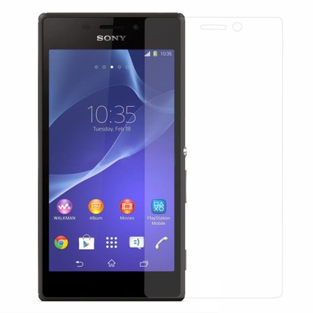 Härdat glas till Sony Xperia M2