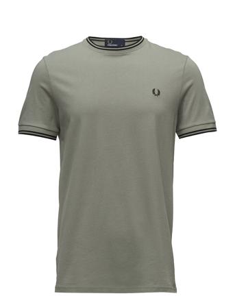 Twin Tipped T-Shirt T-shirts Short-sleeved Grønn Fred Perry