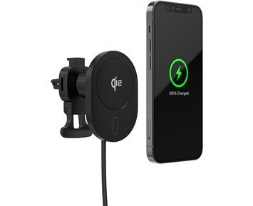 Andersson Qi2/Magnetic Wireless Charger Car 15W - Fyndvara - Trådlös magnetisk billaddare för luftventilen