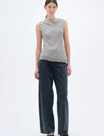 REMAIN Birger Christensen Sleeveless Top - Grey - 36