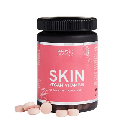Beauty Bear SKIN 120 tabl, Helse & Madvarer, Hud, Hår & Negle, Kosttilskud Til Huden