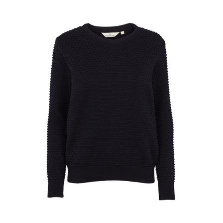 Basic Apparel Vicca Sweater Organic Blå, Dame