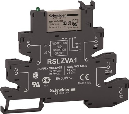 Schneider Electric RSL1PVBU Relé, Elfordeling & strømforsyning