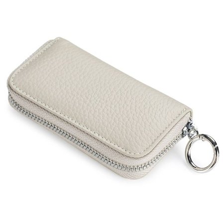 Bilnøkkelvesker Nøkkelringholder HVIT