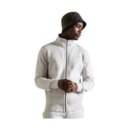 Superdry, Sweat jacket Vintage Logo Emb Zip Track Biały, Mężczyzna, Rozmiar: L