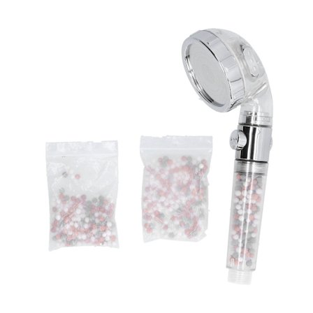 Ion filter brusehoved, 3 tilstande, højtryksvandsbesparende KLB