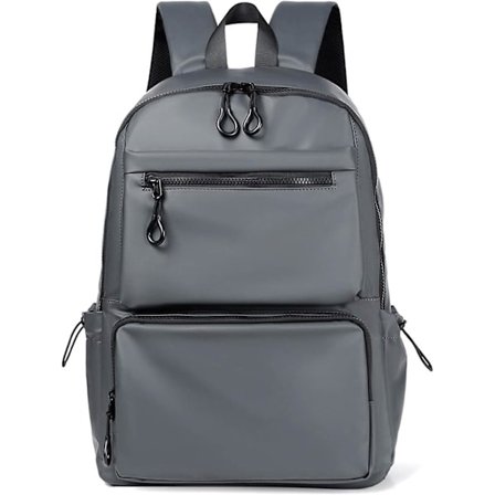 Fritidsryggsäck Skolryggsäckar Business Skolväska Herr Laptop Ryggsäck Skolväska För College Skola Resor Vandring Resväska, Grå
