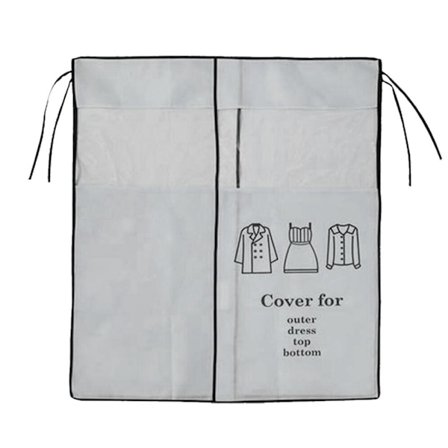 Puvun cover Pölytiivis säilytys HARMAA