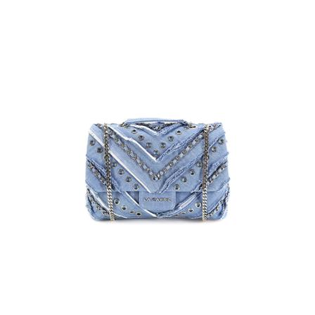 La Carrie Tas , Blauw , Dames , Maat: ONE Size Schoudertassen