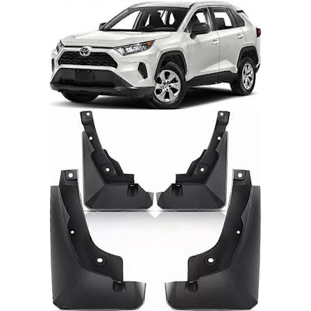 Originale Full Set Sprutskjermer Mud Flaps Fender for 2019-2024 Toyota RAV4