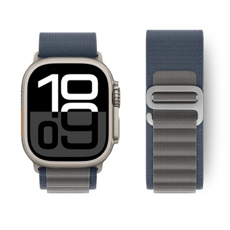 Alpine Loop Armband för Apple Watch Ultra 2 Band 49mm 46mm 45mm 44mm 42mm 41mm 40mm Correa Armband iWatch Serie 10 SE 9 8 7 6 5