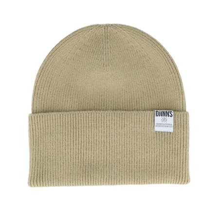 Djinns - Beige cuff Beanie - Basic Beanie Wool Ginger Cuff @ Hatstore