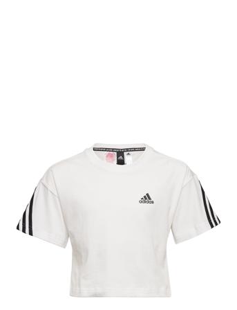 Organic Cotton Future Icons Sport 3-Stripes Loose Tee White Adidas Performance