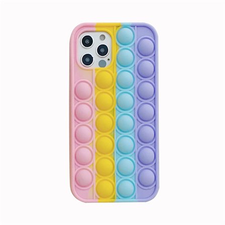 Bobleetui til iPhone 13 pro Cover, blød silikone Antistress Ful