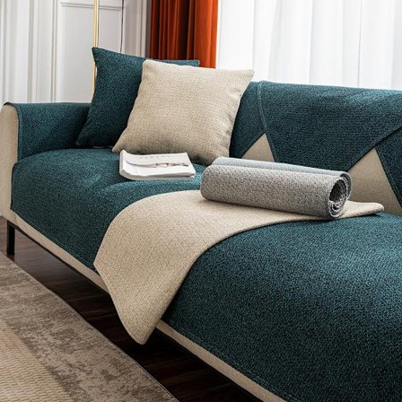 Sofabetræk Sofabeskyttelse Skridsikkert Vintage Design Sofabeskyttelse, Hunde Kat Kaste Hundetæppe Hjørnesofa Beskyttelsesbetræk