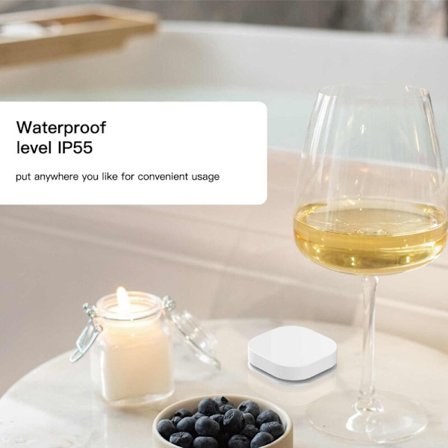 Tuya ZigBee Smart Button Switch Trådløs Fjernkontroll Multi-Scene Linkage Switch Batteridrevet Automatiseringsscenario