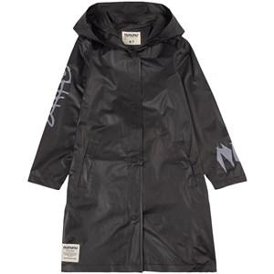 NUNUNU Mega Branded Raincoat Black 10-11 Years - Coats and jackets - 10-11 years - Black - Mädchen