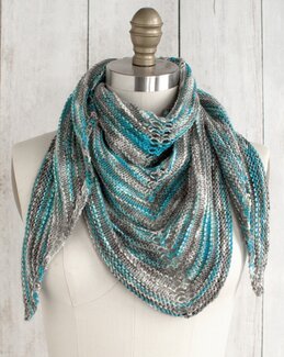 Strikkeoppskrift Sjal - muud