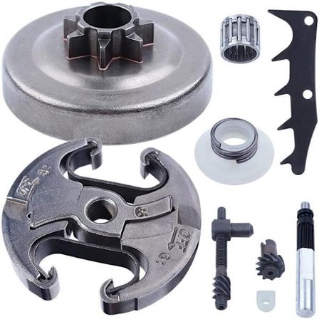 .325 "7t Kopplingstrumma Olja Pump för skruvpump för Husqvarna 340 345 445 450 Kompatibel med Jonsered 2145 215