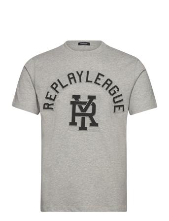 T-Shirt Regular Grey Replay