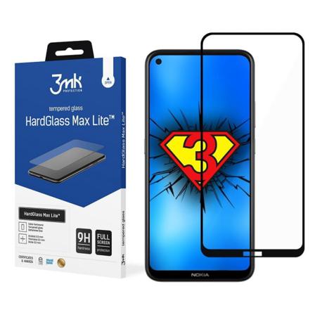3mk Hardglass Max Lite Nokia 3.4 Skärmskydd Transparent